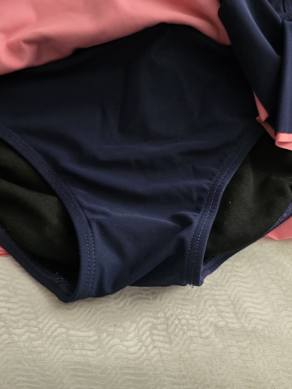 Profile By Gottex Blue and Pink Swimwear Onepiece - Picture 3 of 5